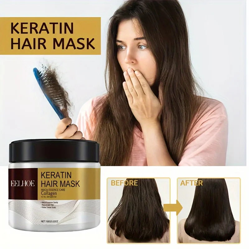 Two pack collagen hair mask, hair mask, mild and non irritating ingredients, easy to use, deep moisturizing gummy oil collagen h
Two pack collagen hair mask, hair mask, mild and non irritating ingredients, easy to use, deep moisturizing gummy oil collagen h