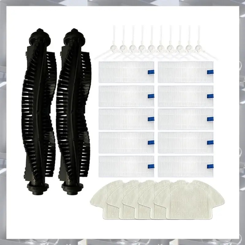Hot Selling-For 360 S6 Robot Vacuum Cleaner Washable Hepa Filter Main Brush Side Brushes Mop Cloth Replacements Parts,For 360 S6
Hot Selling-For 360 S6 Robot Vacuum Cleaner Washable Hepa Filter Main Brush Side Brushes Mop Cloth Replacements Parts,For 360 S6