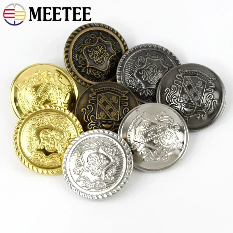 10/20P 12-30mm Metal Buttons for Clothing Coat Jacket Shank Button Garment Pants Decoration Fastener Buckle DIY Sewing Accessory
10/20P 12-30mm Metal Buttons for Clothing Coat Jacket Shank Button Garment Pants Decoration Fastener Buckle DIY Sewing Accessory