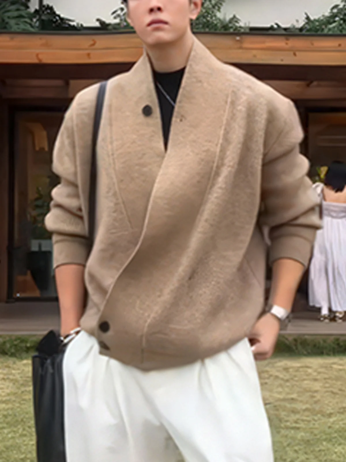 Men's Casual Knitted V-Ne Open Cardigan Autumn Winter New Sle mat Design Casual Outerwear Comfortable Long Sve
Men's Casual Knitted V-Ne Open Cardigan Autumn Winter New Sle mat Design Casual Outerwear Comfortable Long Sve