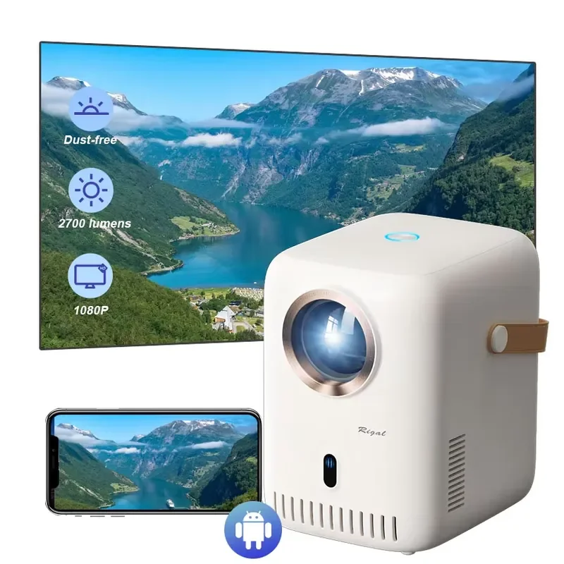 Rigal E21 Customized Smart Android 4K Portable Projector with HIFI Stereo Speakers for Home Cinema & Education
Rigal E21 Customized Smart Android 4K Portable Projector with HIFI Stereo Speakers for Home Cinema & Education