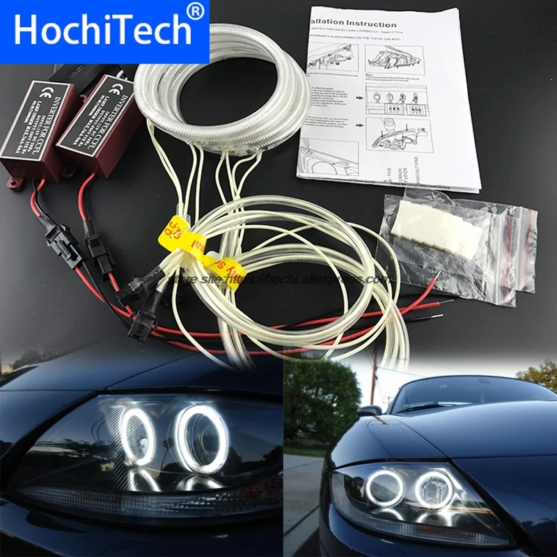HochiTech для BMW Z4 E85 2002 2003 2004 2005 2006 2007 2008 WHITE 6000K CCFL Фара Halo Angel Demon Eyes Kit Angel Light
HochiTech для BMW Z4 E85 2002 2003 2004 2005 2006 2007 2008 WHITE 6000K CCFL Фара Halo Angel Demon Eyes Kit Angel Light