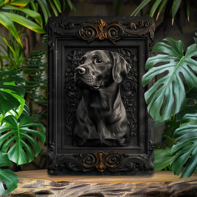 Labrador Retriever Aluminum Metal Wall Art - Weather-Resistant HD Printed Vintage Dog Portrait Sign for Home & Outdoor Decor
Labrador Retriever Aluminum Metal Wall Art - Weather-Resistant HD Printed Vintage Dog Portrait Sign for Home & Outdoor Decor