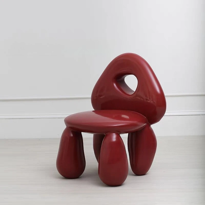 Modern simple special-shaped fiberglass leisure chair art design villa model room living room, children's back chair 
Modern simple special-shaped fiberglass leisure chair art design villa model room living room, children's back chair