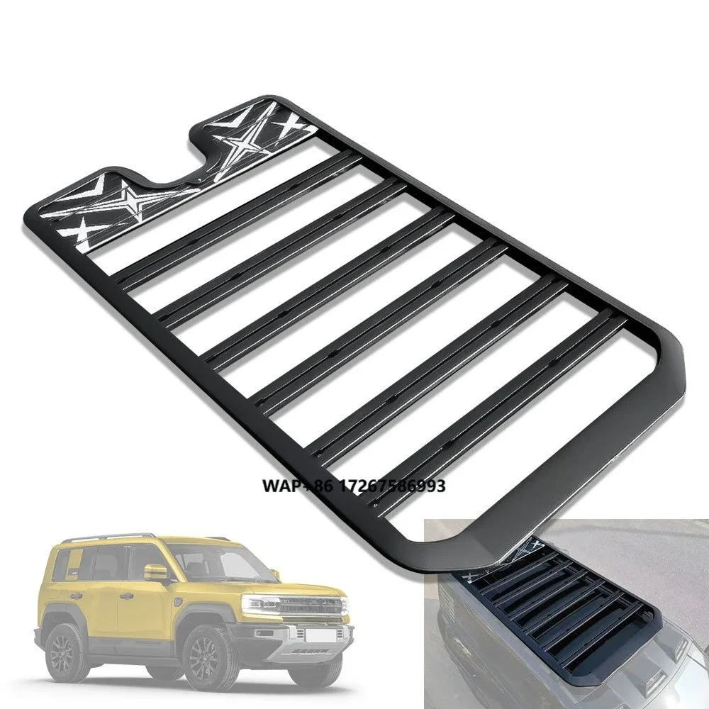 Car Accessories Aluminium Roof Racks Flat Rooftop Cargo Carrier Ladder Luggage Roof Rack for BYD Formula Leopard 5
Car Accessories Aluminium Roof Racks Flat Rooftop Cargo Carrier Ladder Luggage Roof Rack for BYD Formula Leopard 5