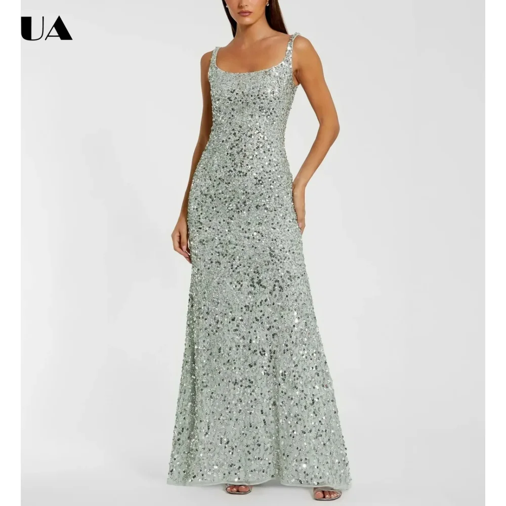 ULBYANRY Customized A-line Square Neck Prom Dress for Woman Sparkly Sequins Backless Evening Dress Trendy Sleeveless Party Dress
ULBYANRY Customized A-line Square Neck Prom Dress for Woman Sparkly Sequins Backless Evening Dress Trendy Sleeveless Party Dress
