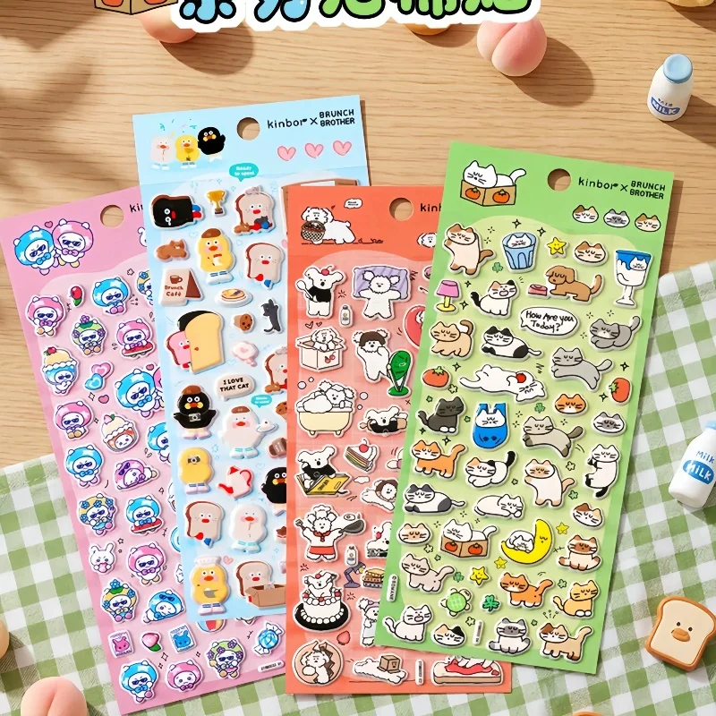 1/4 Pcs Adorable Toast Duck Puffy 3D Stickers DIY Scrapbooking Journaling Stationery Diary Decor Cute Stickers School Gift
1/4 Pcs Adorable Toast Duck Puffy 3D Stickers DIY Scrapbooking Journaling Stationery Diary Decor Cute Stickers School Gift