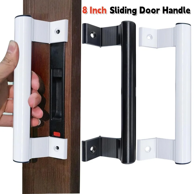8 Inch Glass Door Pull Handle for Patio Doors Universal Right/Left,Aluminum Alloy Sliding Door Handles Furniture Cabinet Handle
8 Inch Glass Door Pull Handle for Patio Doors Universal Right/Left,Aluminum Alloy Sliding Door Handles Furniture Cabinet Handle