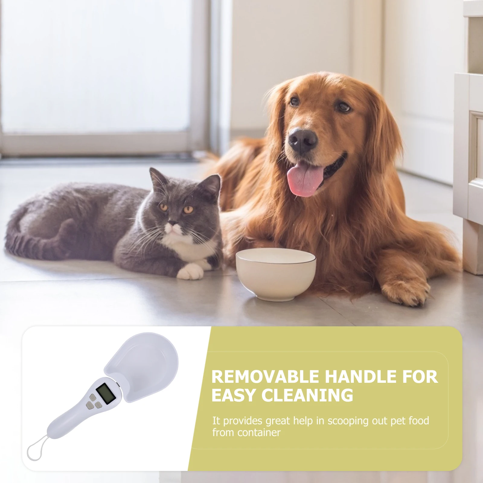 High Quality Abs Electronic Pet Food Scale Scoop For Accurate Measuring Cat Feeder
High Quality Abs Electronic Pet Food Scale Scoop For Accurate Measuring Cat Feeder