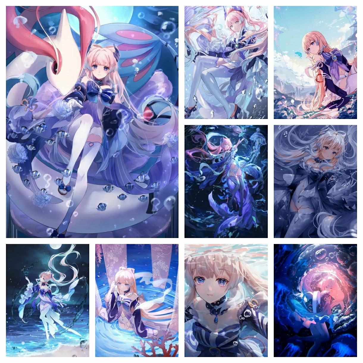 DIY 5D Anime Genshin Impact Kokomi Diamond Embroidery Painting Japanese Cartoon Cross Stitch Mosaic Picture Handcraft Home Decor
DIY 5D Anime Genshin Impact Kokomi Diamond Embroidery Painting Japanese Cartoon Cross Stitch Mosaic Picture Handcraft Home Decor