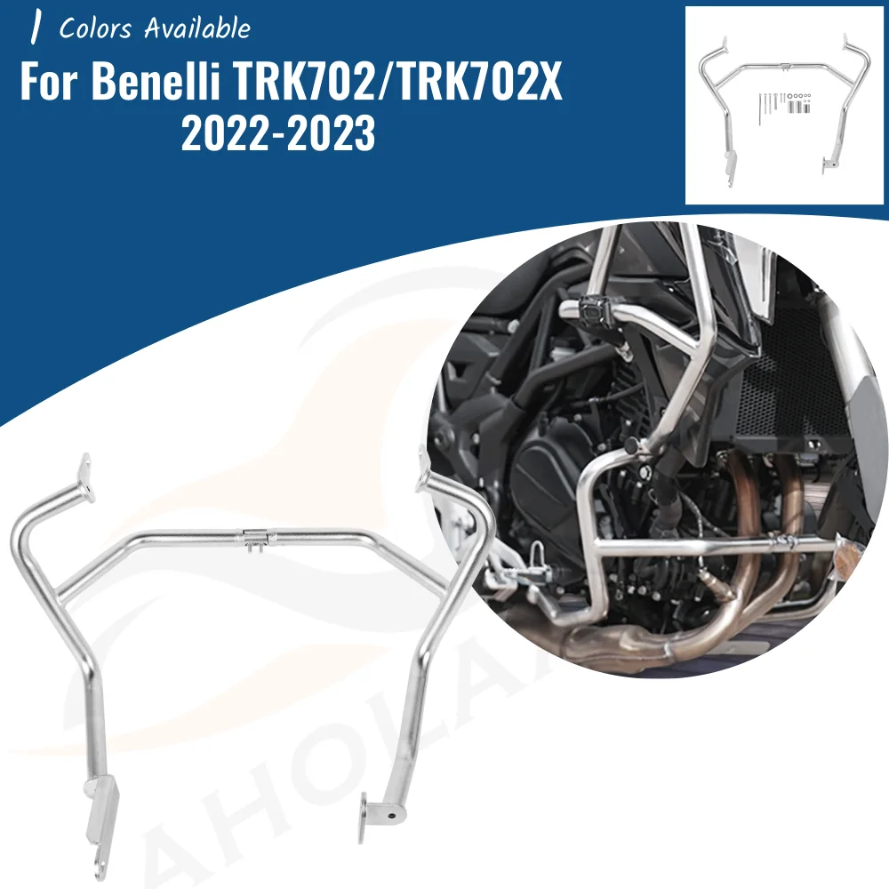 Motorcycle Bumper For Benelli TRK 702 702X 2022 2023 Engine Lower Guard Motorcycle Body Frame Slider Protector Falling Crash Bar
Motorcycle Bumper For Benelli TRK 702 702X 2022 2023 Engine Lower Guard Motorcycle Body Frame Slider Protector Falling Crash Bar
