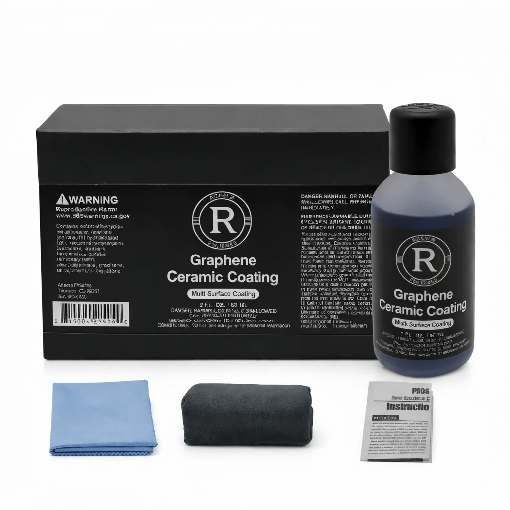 Multi-Surface Ceramic Coating for Cars, Paint, Glass, Plastic & Wheels – Long-Lasting Hydrophobic Protection
Multi-Surface Ceramic Coating for Cars, Paint, Glass, Plastic & Wheels – Long-Lasting Hydrophobic Protection