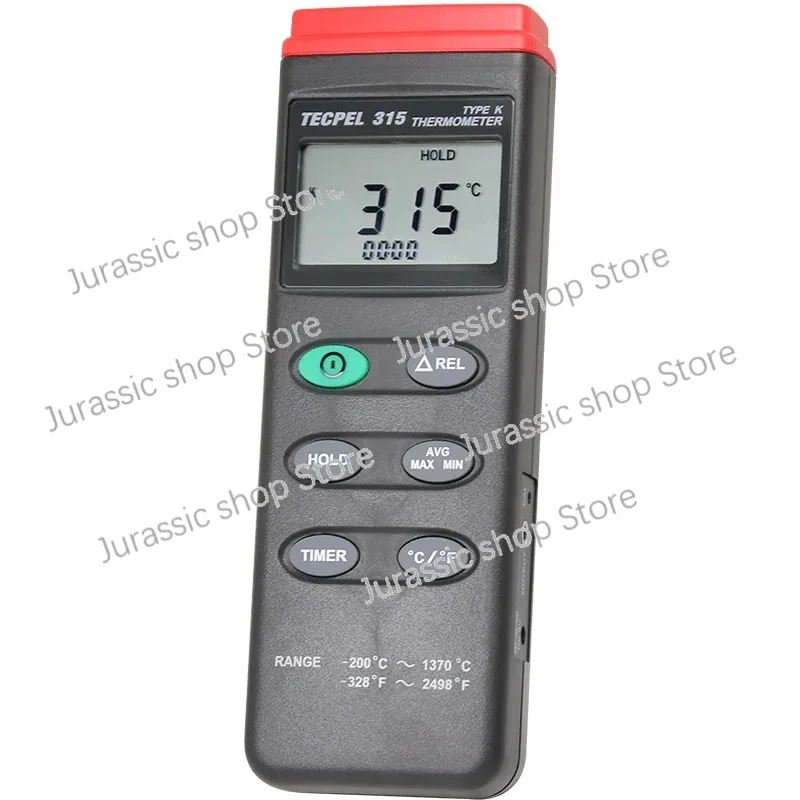 TECPEL DTM-315 Thermocouple K-type Probe Thermometer Single Channel K Type Digital Industrial Pyrometers Thermocouple
TECPEL DTM-315 Thermocouple K-type Probe Thermometer Single Channel K Type Digital Industrial Pyrometers Thermocouple