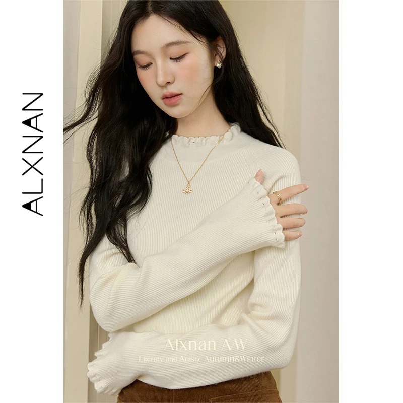 ALXNAN женские абрикосовые свитера, вязаные крючком, пуловеры с круглым воротником и манжетами, длинными рукавами, осень-зима 202, вязаный джемпер L50929
ALXNAN женские абрикосовые свитера, вязаные крючком, пуловеры с круглым воротником и манжетами, длинными рукавами, осень-зима 202, вязаный джемпер L50929