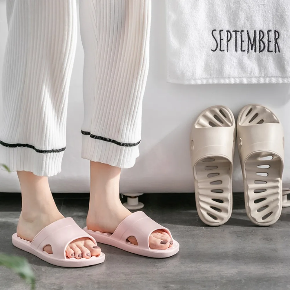 Comfort Waterproof Bathroom Slippers Quick-drying Light Weight Shower Slippers Hollow Out Non-Slip Leaky Slides Home
Comfort Waterproof Bathroom Slippers Quick-drying Light Weight Shower Slippers Hollow Out Non-Slip Leaky Slides Home
