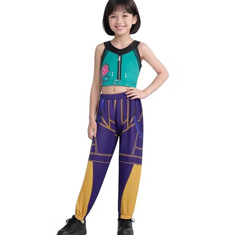 Candy 2025Anime KPop Demon Hunters Superstar Руми Мира Зое Косплей Костюм Укороченный Топ Брюки Куртка Комплект Девочек Группа Хэллоуин Вечеринка
Candy 2025Anime KPop Demon Hunters Superstar Руми Мира Зое Косплей Костюм Укороченный Топ Брюки Куртка Комплект Девочек Группа Хэллоуин Вечеринка