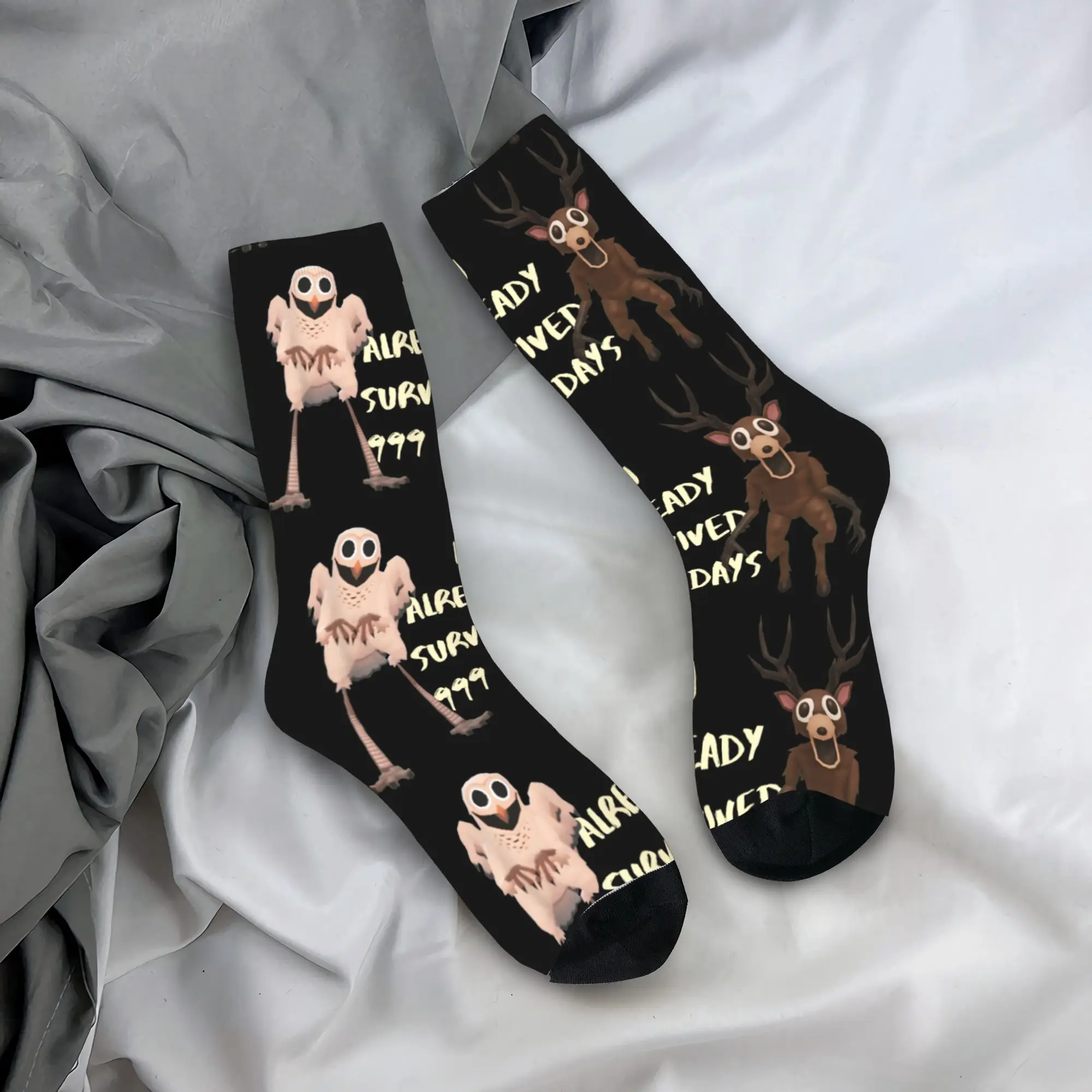 i Already Survived 999 Days in 99 Nights in The Forest Socks Autumn Stockings Vintage Men Warm Soft Socks Non-Slip Socks
i Already Survived 999 Days in 99 Nights in The Forest Socks Autumn Stockings Vintage Men Warm Soft Socks Non-Slip Socks