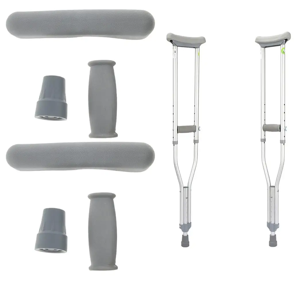 Crutches Tips Underarm Pad Non Slip Rubber Ferrules Set Cushion Replacement for Medical Adjustable Forearm Crutches
Crutches Tips Underarm Pad Non Slip Rubber Ferrules Set Cushion Replacement for Medical Adjustable Forearm Crutches