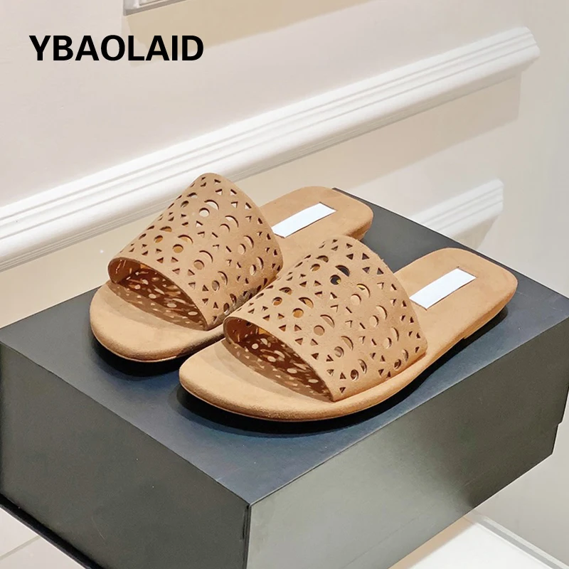 Carving Flower Hollow Out Design Women Slippers 2024 Summer New Real Leather Open Toe Slip on Leisure Style Outside Slides Shoes
Carving Flower Hollow Out Design Women Slippers 2024 Summer New Real Leather Open Toe Slip on Leisure Style Outside Slides Shoes