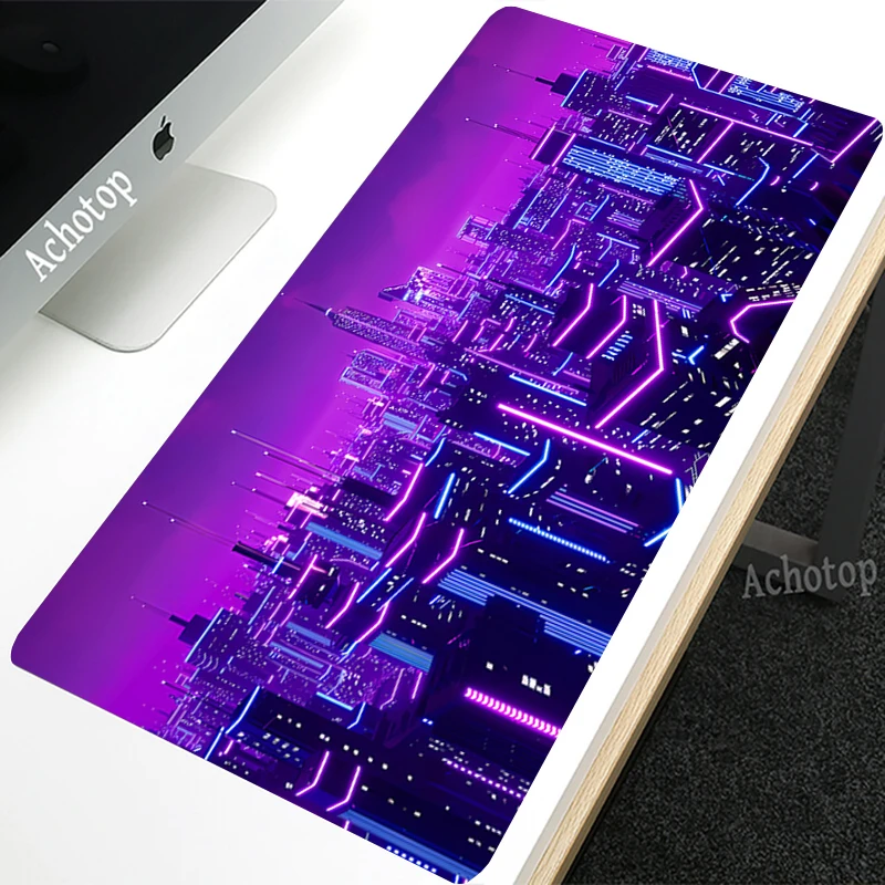 Computer Purple Neon City Mouse Pad Large Gaming Mousepad XXL Office Mouse Mat Keyboard Pads XXL Rubber Gamer Desk Mat 100x50CM
Computer Purple Neon City Mouse Pad Large Gaming Mousepad XXL Office Mouse Mat Keyboard Pads XXL Rubber Gamer Desk Mat 100x50CM