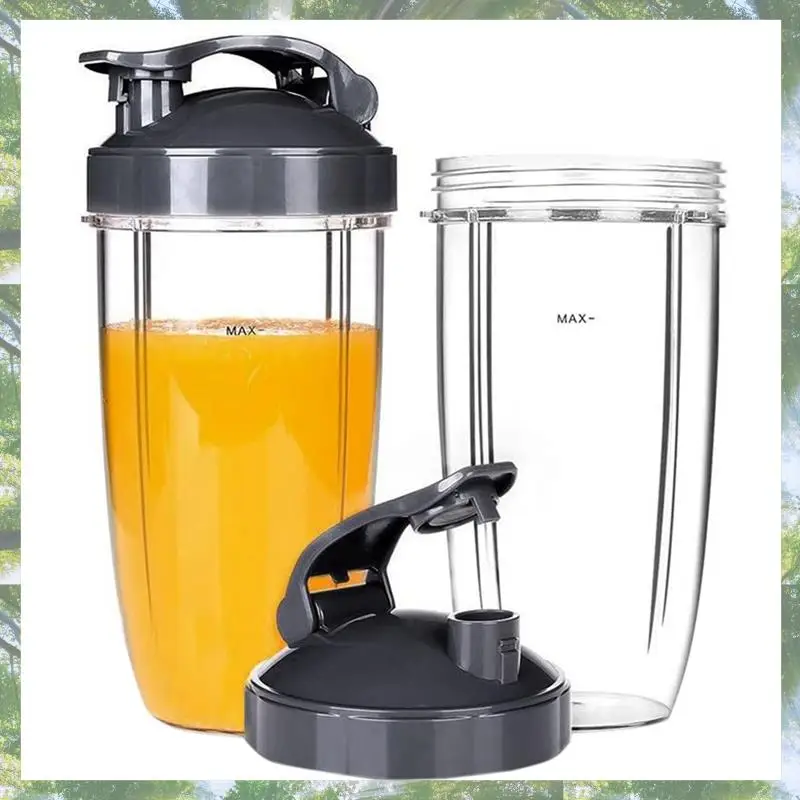 L73A 2025-24Oz Cups Set With Flip Top To Go Lid For Nutri 600W 900W Blender Juicer Mixer Replacement Accessories
L73A 2025-24Oz Cups Set With Flip Top To Go Lid For Nutri 600W 900W Blender Juicer Mixer Replacement Accessories