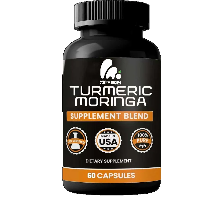 Добавки с куркумой и морингой, 60 капсул
Добавки с куркумой и морингой, 60 капсул