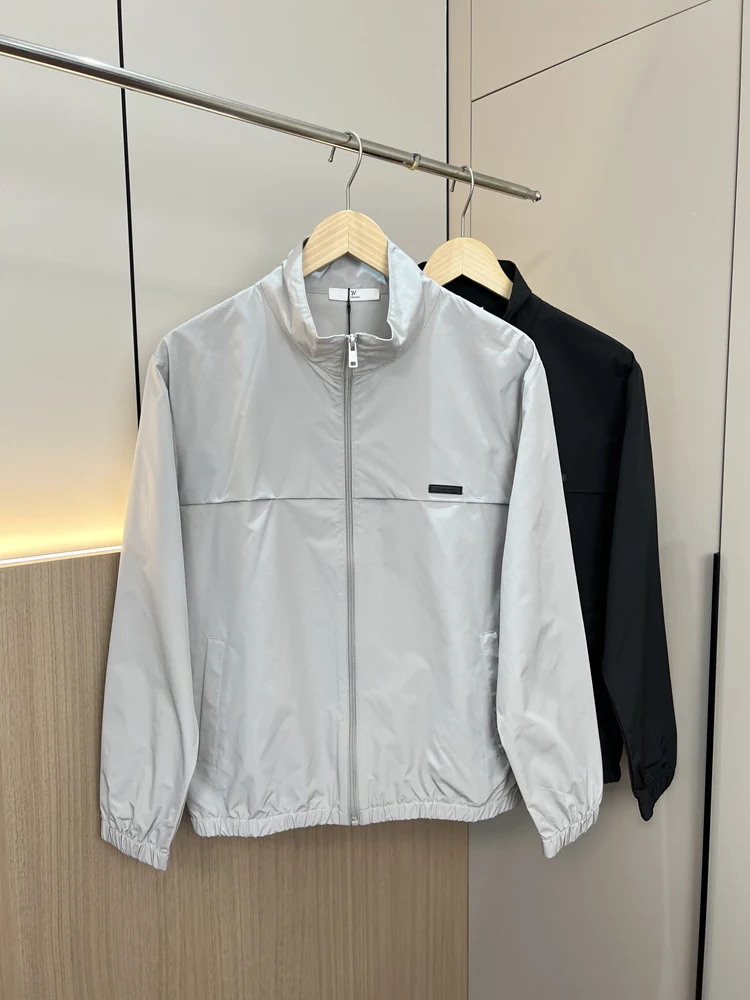 Lightweight Qui Dry Casual Men's Outdoor Sports Jaet Loose Fit Stand Collar Long Sve Regular Length Autumn Jaet
Lightweight Qui Dry Casual Men's Outdoor Sports Jaet Loose Fit Stand Collar Long Sve Regular Length Autumn Jaet