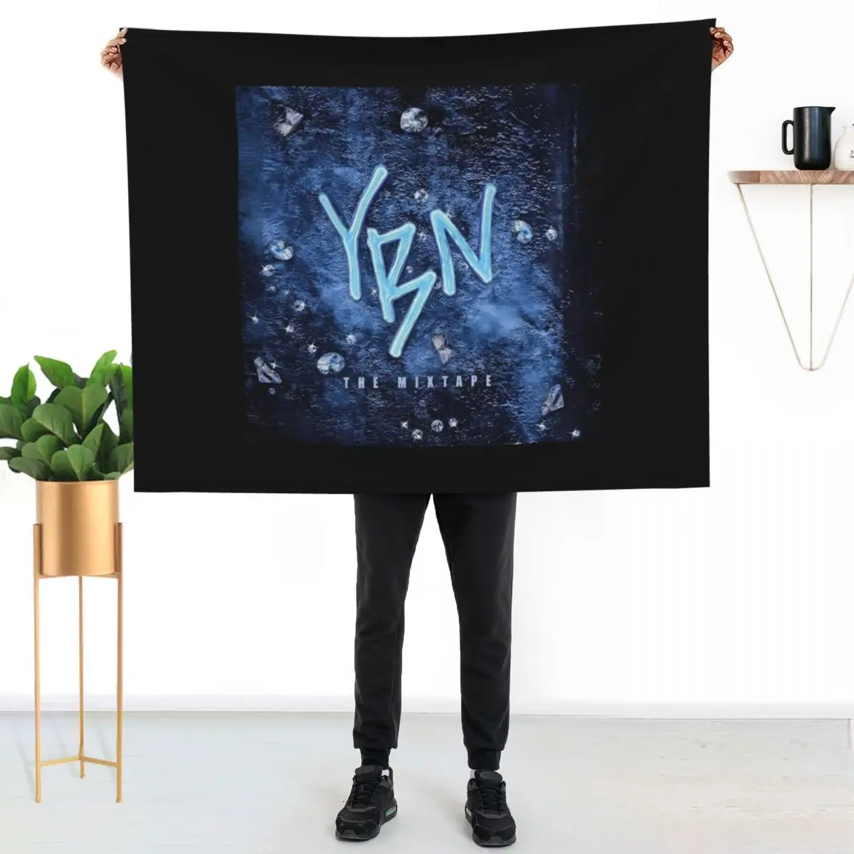 The Mixtape album logo Throw Blanket Travel Size Cozy Blanket for Plane Train
The Mixtape album logo Throw Blanket Travel Size Cozy Blanket for Plane Train