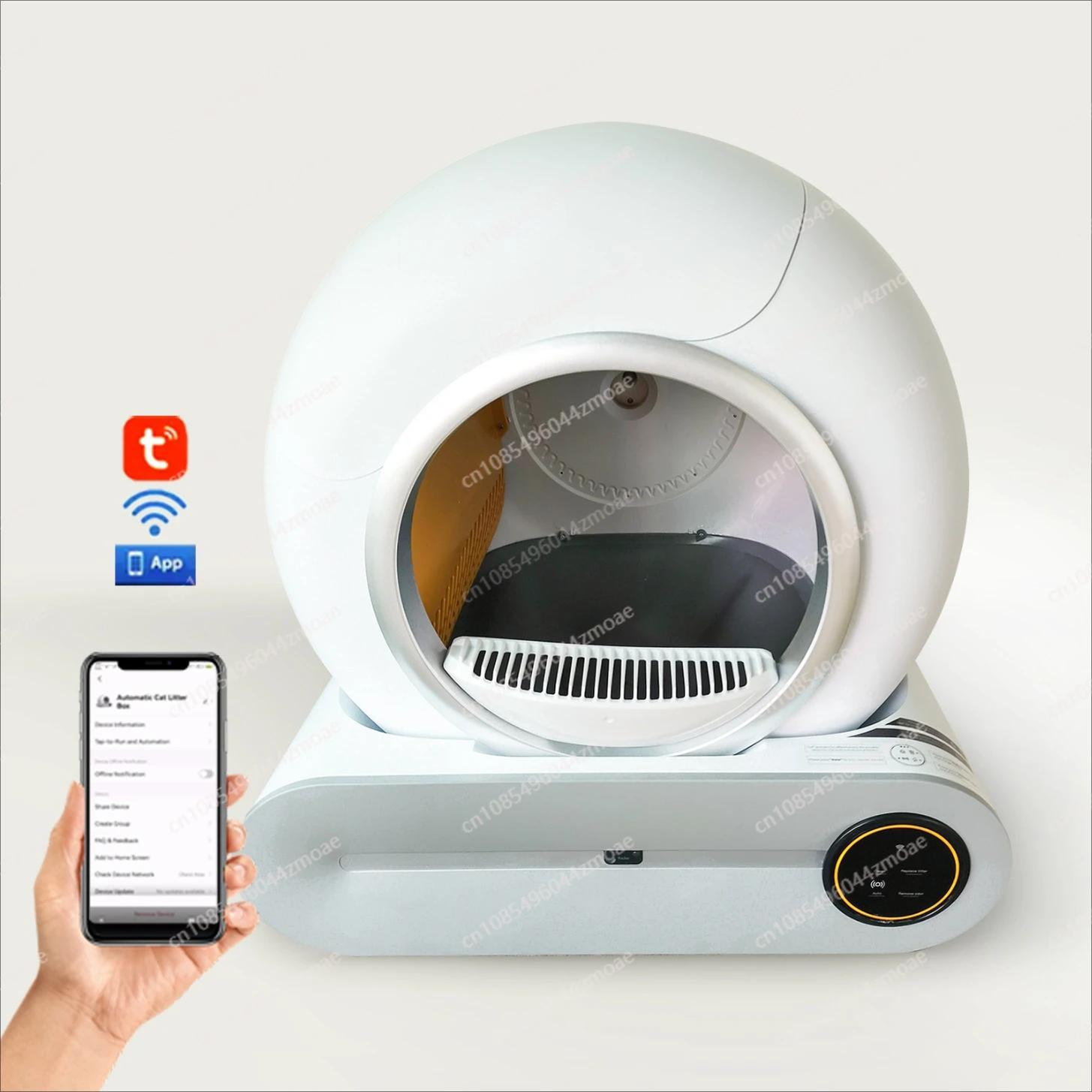 Pet Smart Home Cat Toilet,APP Remote Control,Automatic Cleaning,Intelligent Deodorization and Deodorization,Large Cat Litter Box
Pet Smart Home Cat Toilet,APP Remote Control,Automatic Cleaning,Intelligent Deodorization and Deodorization,Large Cat Litter Box