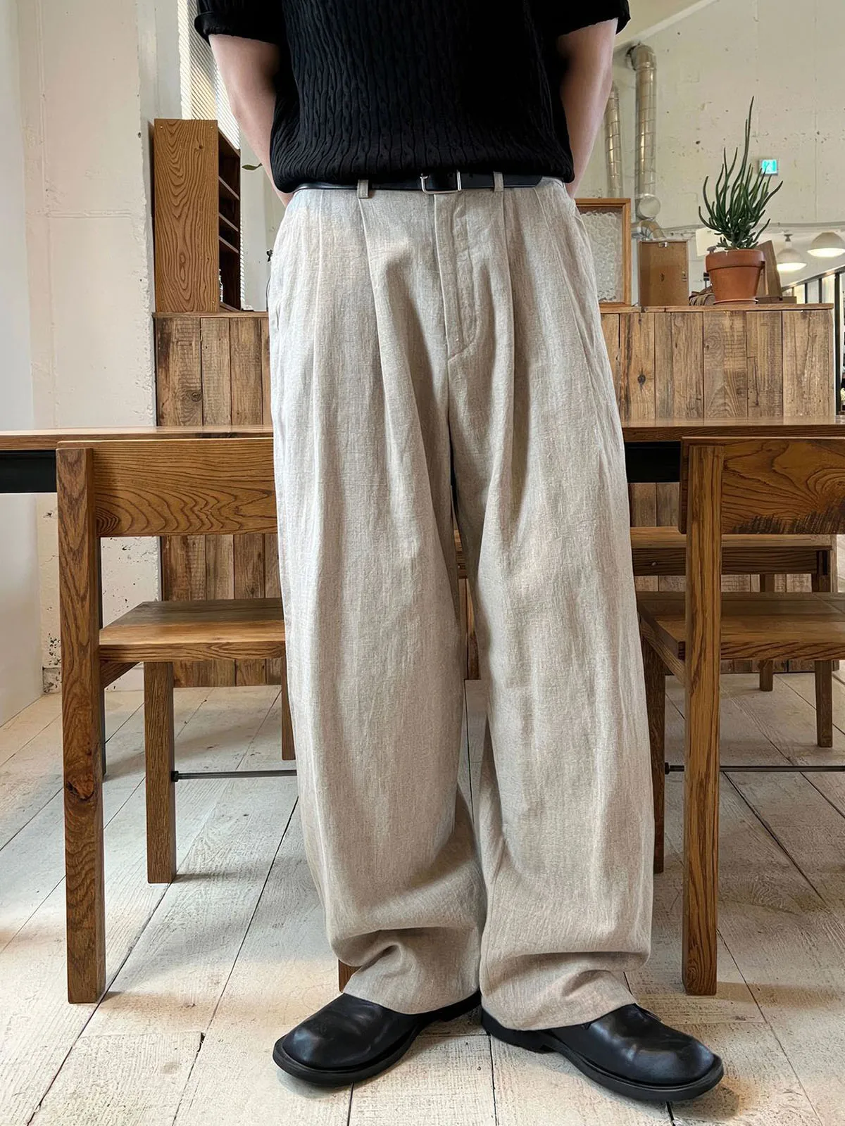 Spring men's pants Linen breathable thin man trousers Loose straight tube casual male pants for daily party
Spring men's pants Linen breathable thin man trousers Loose straight tube casual male pants for daily party