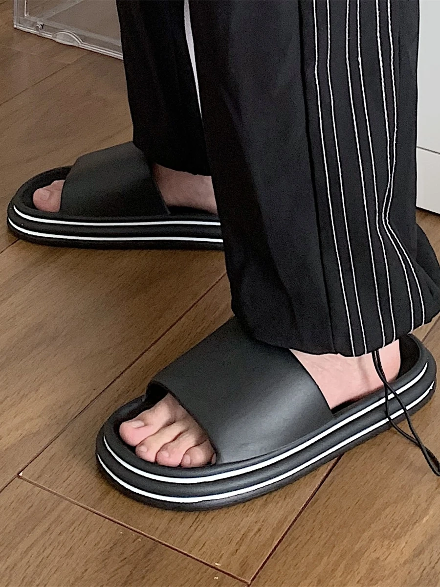 Daily Home Use Anti-Slip EVA Slippers Couple Matching Thin Strap Fashionable Summer Home Slippers for Men And Women
Daily Home Use Anti-Slip EVA Slippers Couple Matching Thin Strap Fashionable Summer Home Slippers for Men And Women