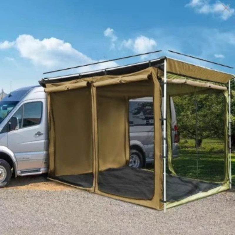 New car sunshade with lights Aviation aluminum alloy shell Outdoor camping Side tent Car canopy
New car sunshade with lights Aviation aluminum alloy shell Outdoor camping Side tent Car canopy