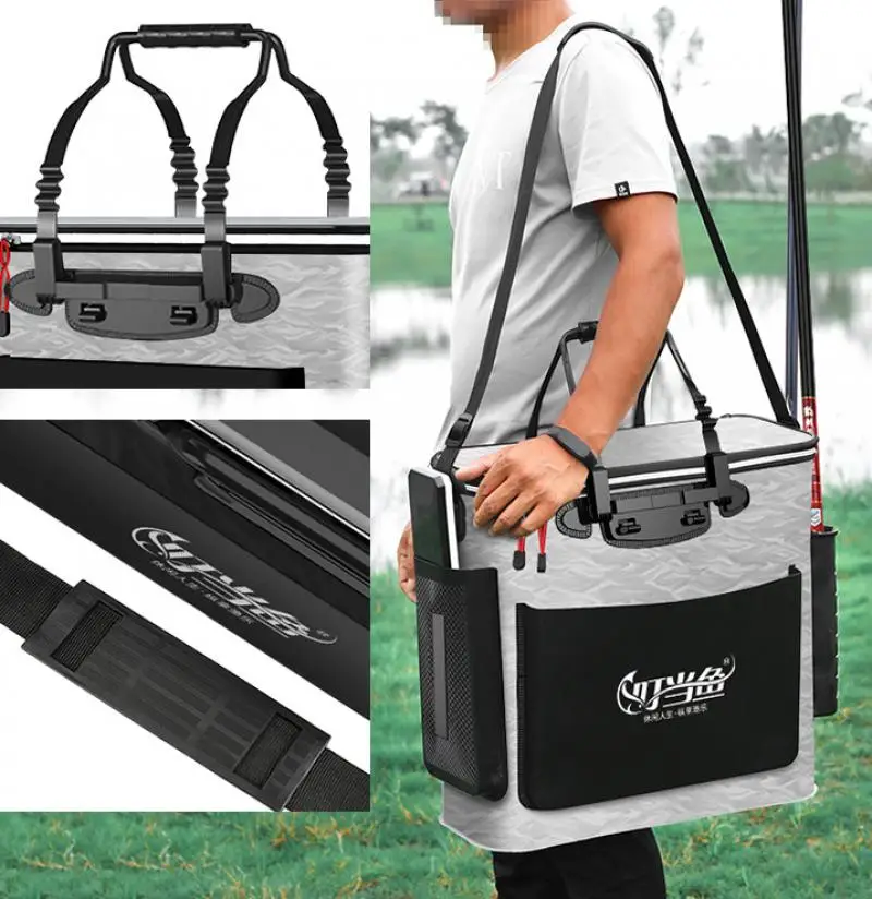 Fishing Bucket Tackle Boxes 52l Capacity Box Keep Fresh Fish Box Tools For Sea Saltwater Carp Bass Waterproof Deodorant Boxes
Fishing Bucket Tackle Boxes 52l Capacity Box Keep Fresh Fish Box Tools For Sea Saltwater Carp Bass Waterproof Deodorant Boxes
