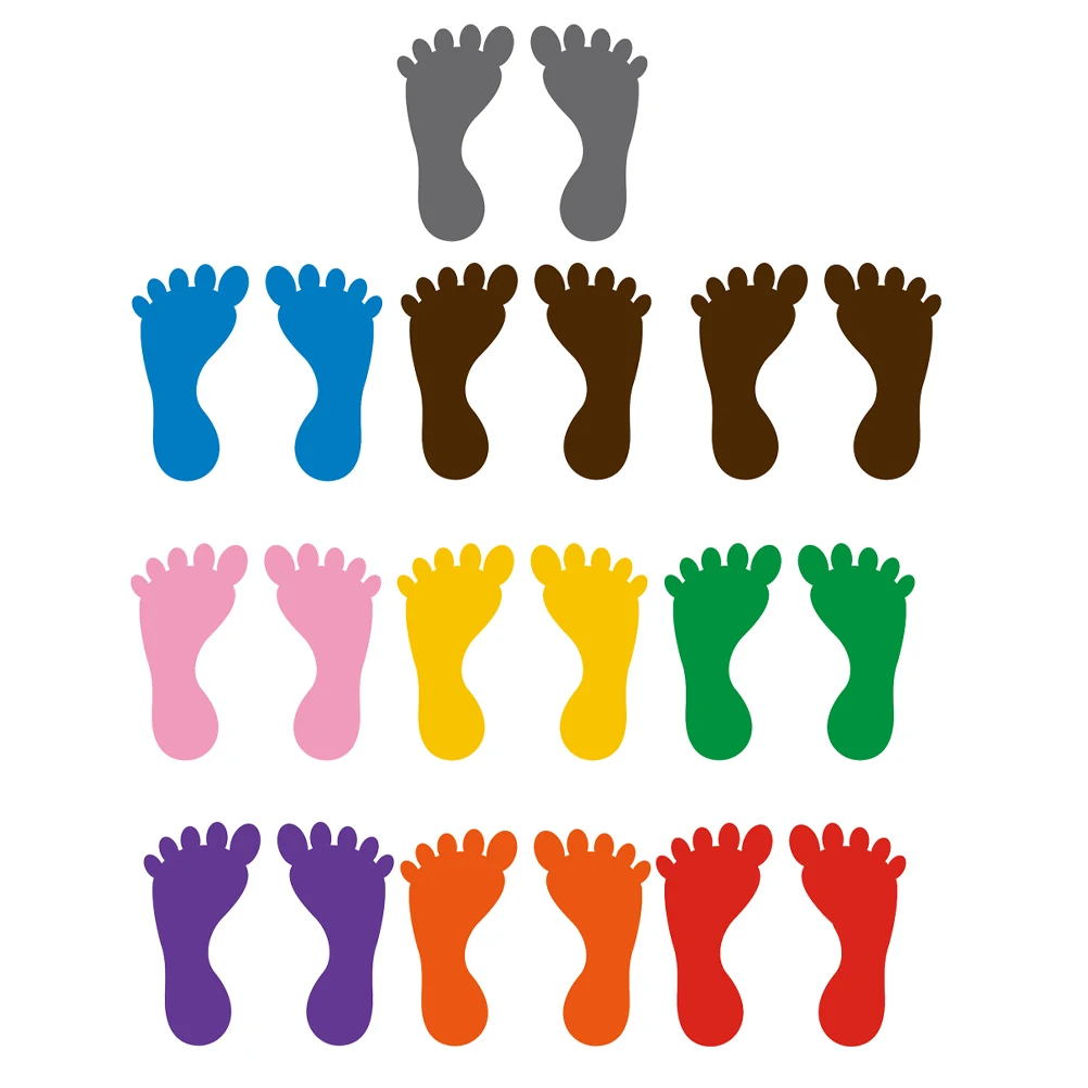 10 Pairs Footprint Stickers Kids Floor Decals PVC Classroom Decor Safe Material Easy Installation Removable Long Lasting Use
10 Pairs Footprint Stickers Kids Floor Decals PVC Classroom Decor Safe Material Easy Installation Removable Long Lasting Use