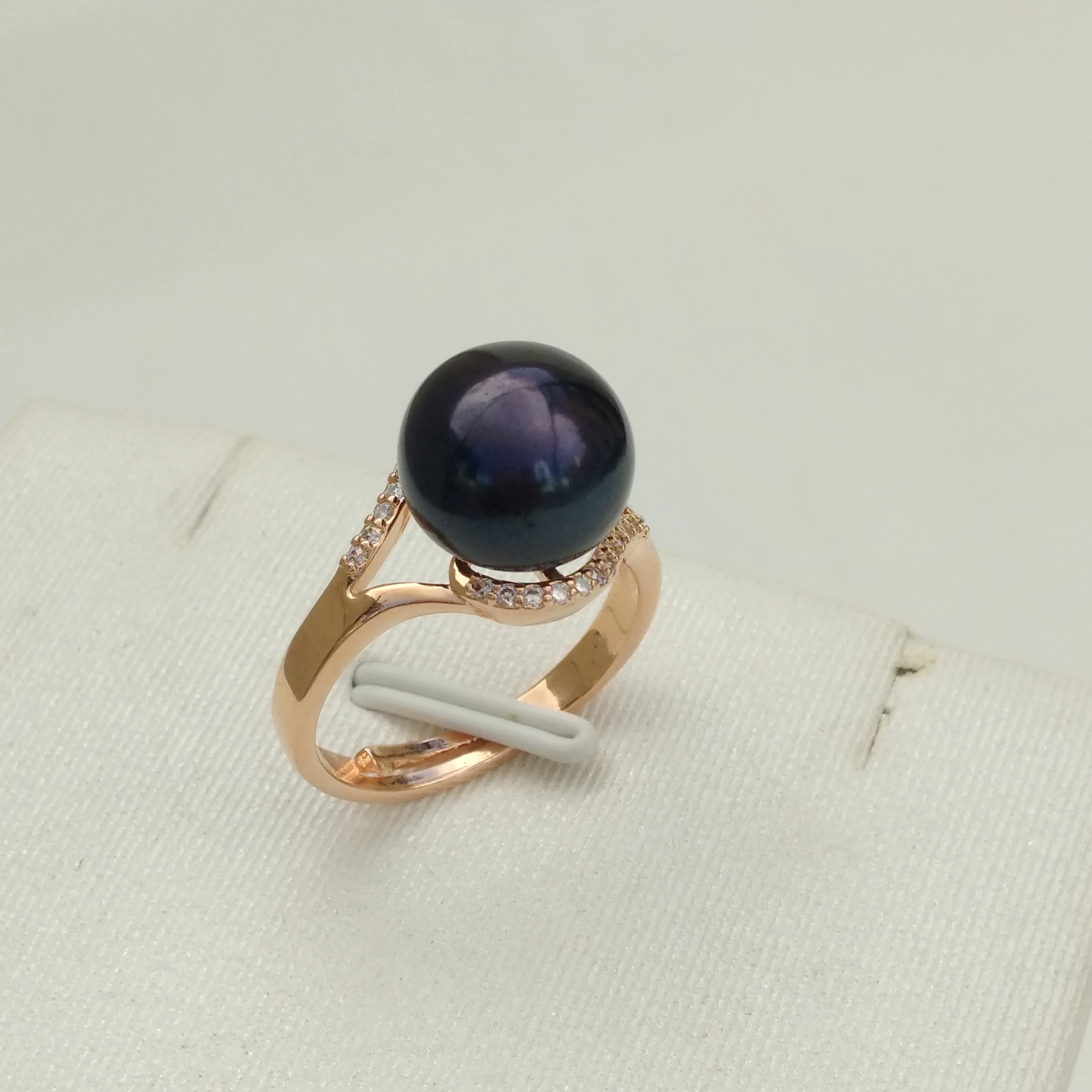 Gorgeous AAA 10-11mm Genuine Natural Stud Round Tahitian Black Real Pearl Ring 925 Silver Nice Look At Daily
Gorgeous AAA 10-11mm Genuine Natural Stud Round Tahitian Black Real Pearl Ring 925 Silver Nice Look At Daily