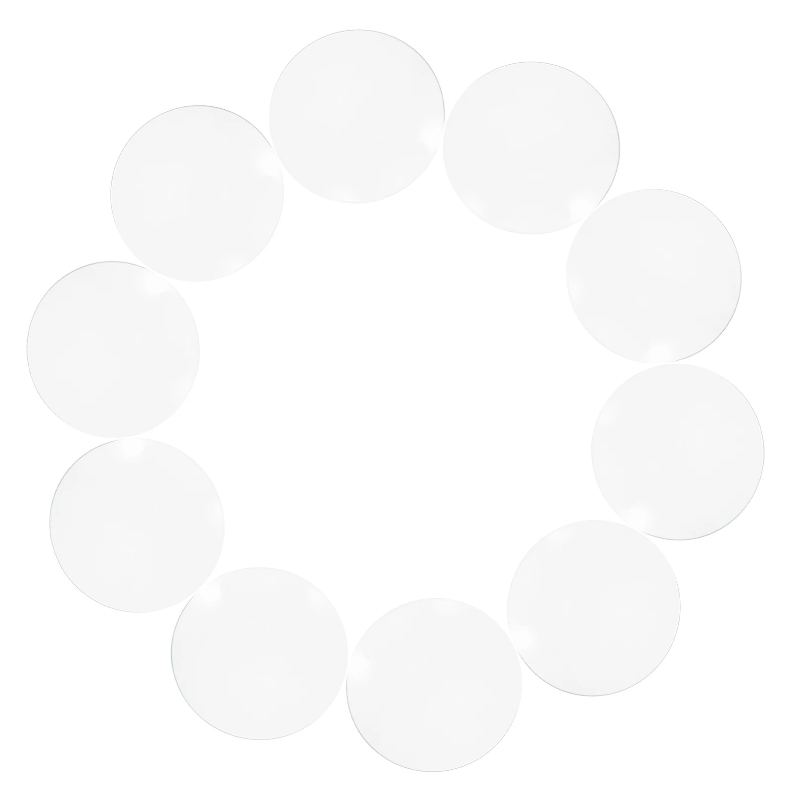 10Pcs Round Transparent Laboratory Watch Glass Heat Resistant for Chemical Experiment School Teaching Evaporating Laboratory
10Pcs Round Transparent Laboratory Watch Glass Heat Resistant for Chemical Experiment School Teaching Evaporating Laboratory