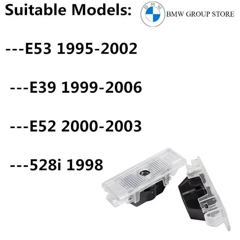 BMW GROUP 2Pcs Led Car Door HD Light Laser Projector Welcome Lamps For OLD BMW E39 1999-2006 X5 E52 E53 1995-2002 528i 1998 Z8
BMW GROUP 2Pcs Led Car Door HD Light Laser Projector Welcome Lamps For OLD BMW E39 1999-2006 X5 E52 E53 1995-2002 528i 1998 Z8