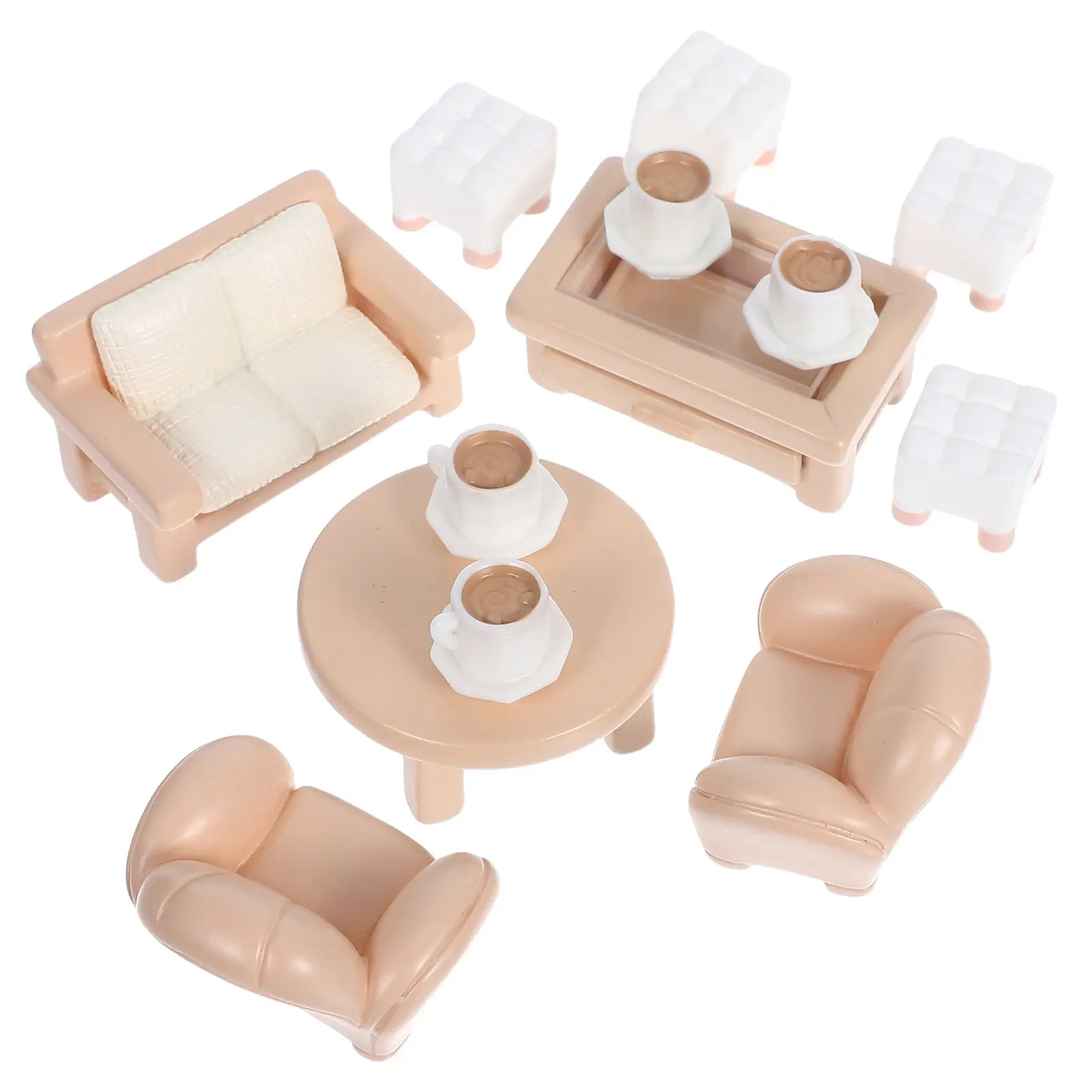 13Pcs Mini House Furniture Set Realistic Design Lightweight Portable Decor for Kids Roleplay Parent Child Bonding Home Aesthetic
13Pcs Mini House Furniture Set Realistic Design Lightweight Portable Decor for Kids Roleplay Parent Child Bonding Home Aesthetic