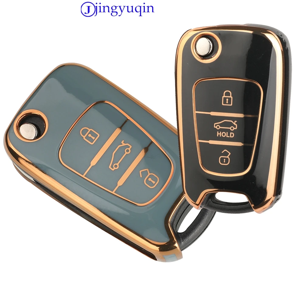 jingyuqin Remote Arrival TPU Car Key Shell Case Fob For Hyundai I30 IX35 For Kia K2 K5 Car Keys Blank Case Cover Part
jingyuqin Remote Arrival TPU Car Key Shell Case Fob For Hyundai I30 IX35 For Kia K2 K5 Car Keys Blank Case Cover Part