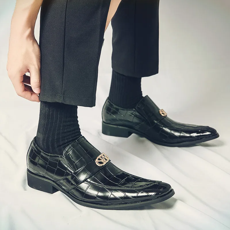 Elegant Man Dress Shoes Men Handmade Fashion Party And Wedding Men's Loafers Casual Driving Oxford Shoe Social Male Classic Mens
Elegant Man Dress Shoes Men Handmade Fashion Party And Wedding Men's Loafers Casual Driving Oxford Shoe Social Male Classic Mens
