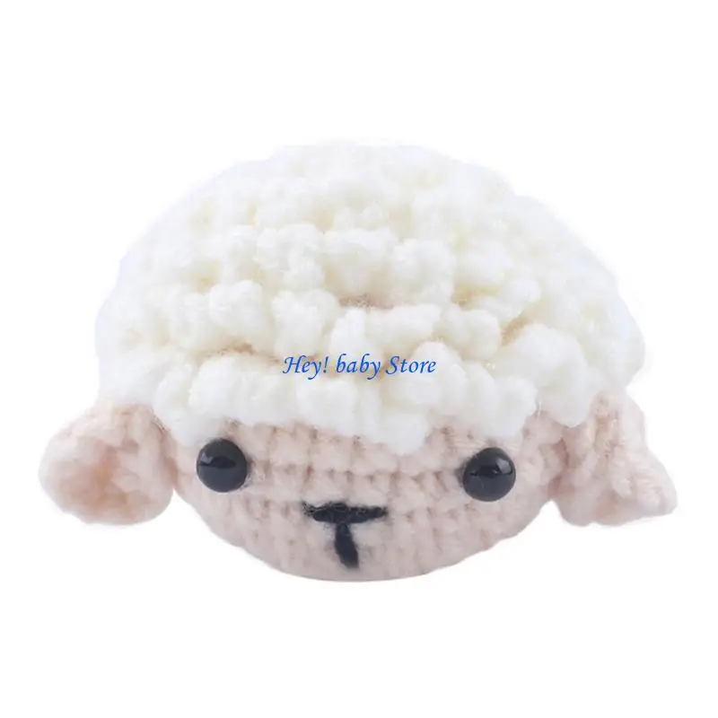 Q1FE Handmade Crochet Animal for Head Knitting Beads DIY Baby Pacifier Chain Chewable
Q1FE Handmade Crochet Animal for Head Knitting Beads DIY Baby Pacifier Chain Chewable