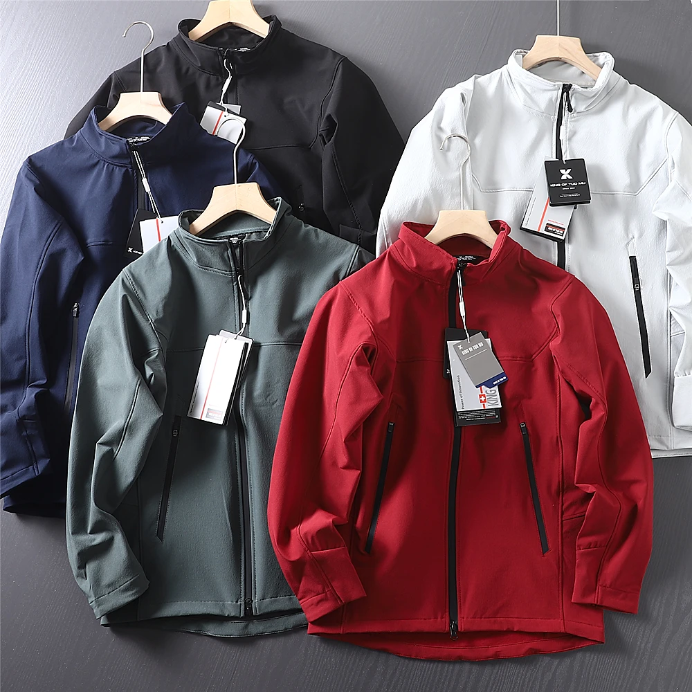 Waterproof Windproof 3D Tailored Jaet with Zipper Collar Stand up Men's Spring Autumn Outerwear Multi Color Options
Waterproof Windproof 3D Tailored Jaet with Zipper Collar Stand up Men's Spring Autumn Outerwear Multi Color Options