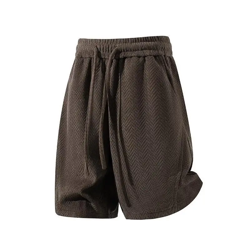 Mr. WH Retro Casual Style Wheat Ear Pattern Brown Short Pants Men Summer Thin Loose Sports Five-Point Pants Polyester Fiber
Mr. WH Retro Casual Style Wheat Ear Pattern Brown Short Pants Men Summer Thin Loose Sports Five-Point Pants Polyester Fiber