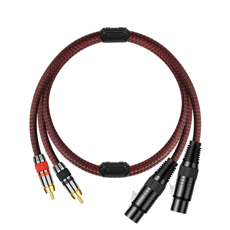 Monster Fever от 2RCA до 2XLR мужской и женский микшерный усилитель из чистой меди с позолотой, аудиокабель
Monster Fever от 2RCA до 2XLR мужской и женский микшерный усилитель из чистой меди с позолотой, аудиокабель