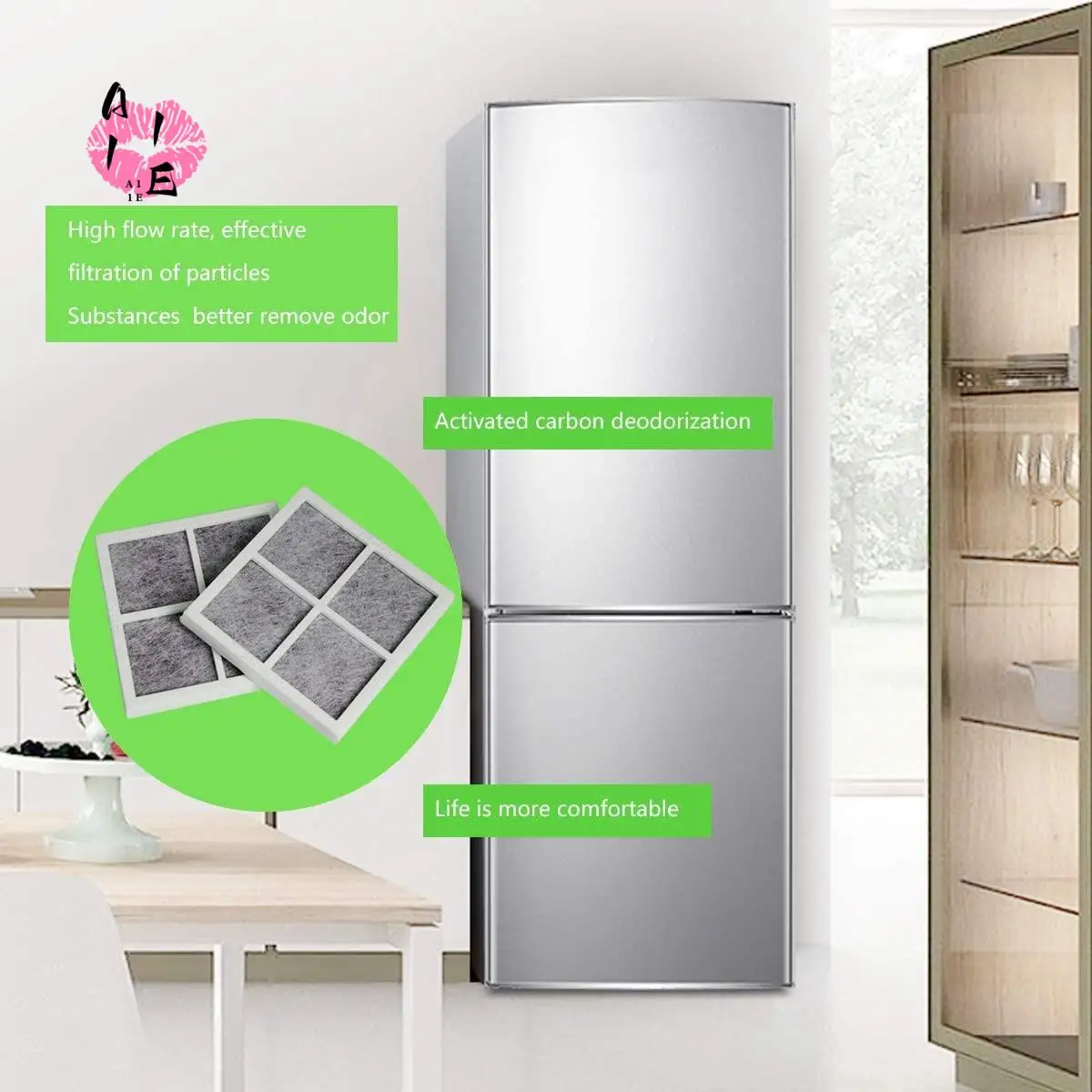 A11E-5 Packs Refrigerator Air Filter For LT120F,Replacement Fresh Air Filter Replacement Parts
A11E-5 Packs Refrigerator Air Filter For LT120F,Replacement Fresh Air Filter Replacement Parts