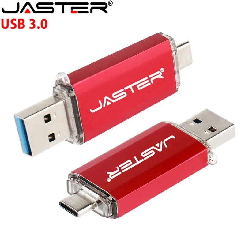 JASTER Type-C 2-in-1 USB 3.0 Flash Drive High Speed 128GB 64GB Pen Drive 32GB Memory Stick Business Creative Photography Gift
JASTER Type-C 2-in-1 USB 3.0 Flash Drive High Speed 128GB 64GB Pen Drive 32GB Memory Stick Business Creative Photography Gift