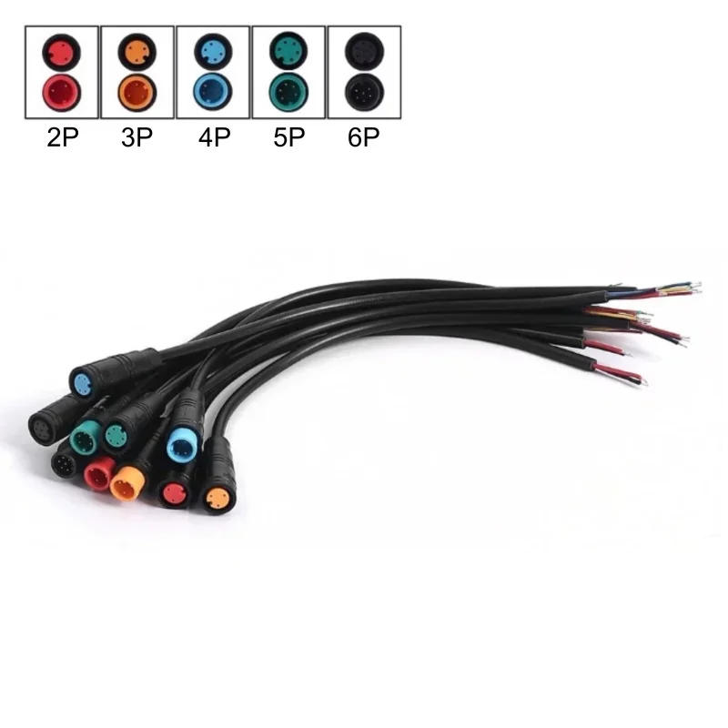 M8 2 3 4 5 6 Pin Electric Bicycle Joint Plug DC female male Connector Wiring Scooter Brake Cable Signal Sensor waterproof
M8 2 3 4 5 6 Pin Electric Bicycle Joint Plug DC female male Connector Wiring Scooter Brake Cable Signal Sensor waterproof