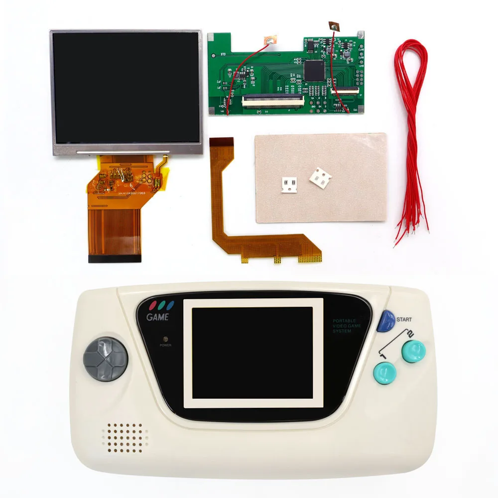 HISPEEDIDO 8-цветная сенсорная подсветка ЖК-экрана для Sega Game Gear GG, наборы моделей «сделай сам» с корпусом
HISPEEDIDO 8-цветная сенсорная подсветка ЖК-экрана для Sega Game Gear GG, наборы моделей «сделай сам» с корпусом