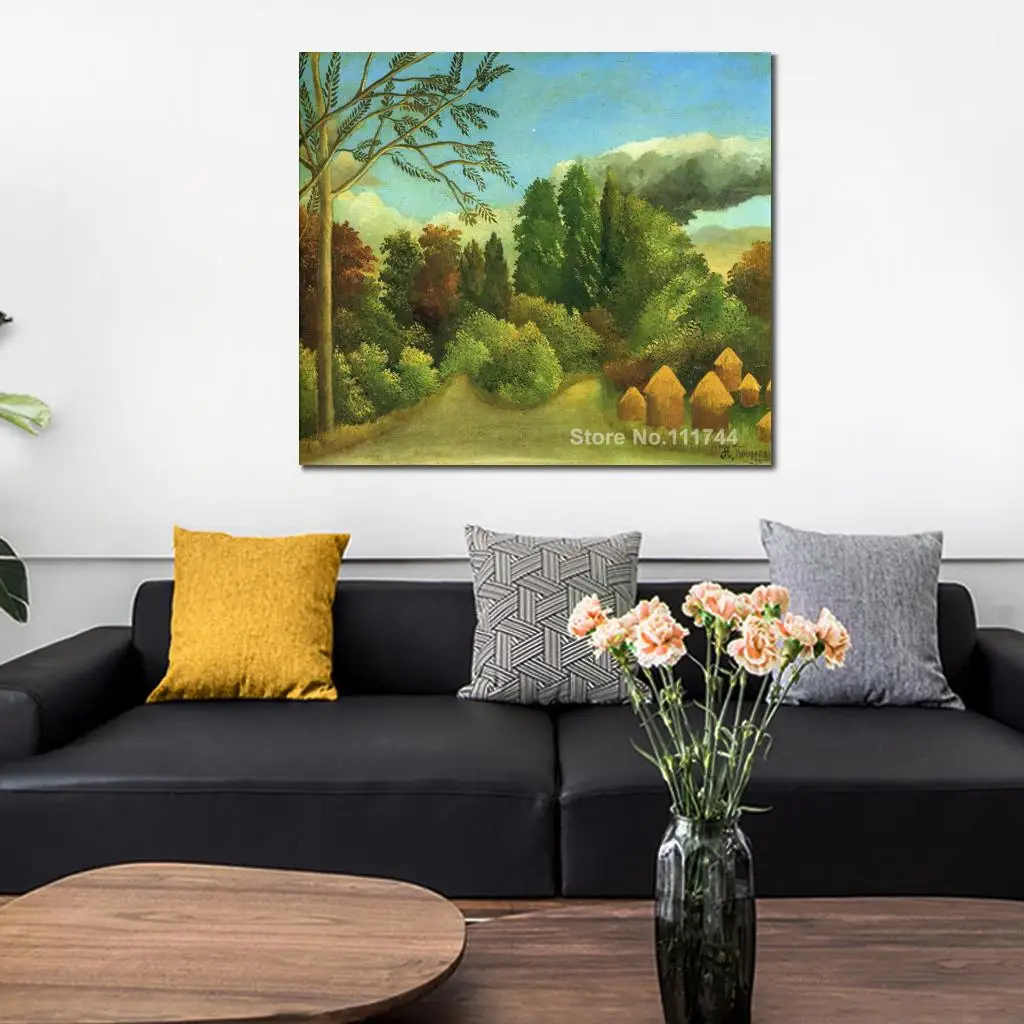 Animal Paintings of Henri Rousseau View of The Banks of The Oise Hand Painted Canvas Art High Quality
Animal Paintings of Henri Rousseau View of The Banks of The Oise Hand Painted Canvas Art High Quality