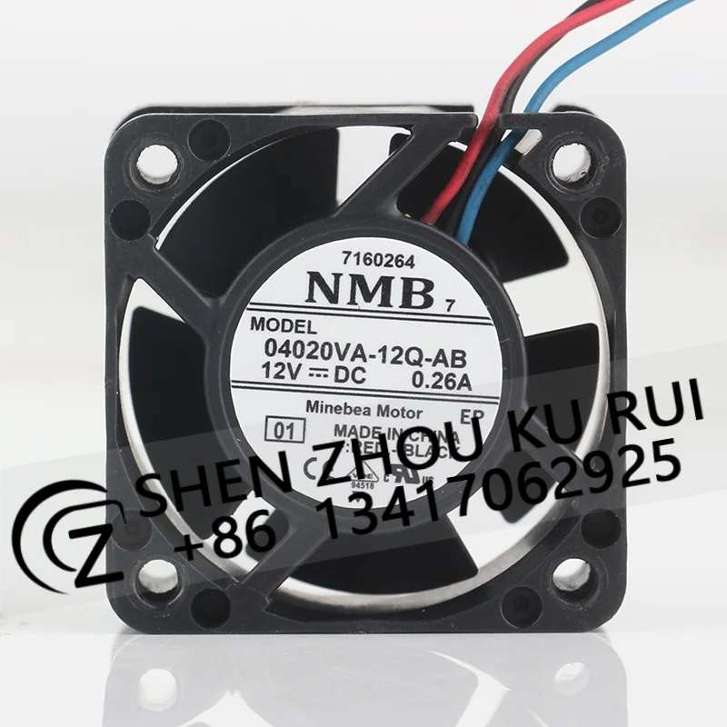 Новый оригинальный вентилятор охлаждения NMB DC 12V 0.26A AC EC 4020, бесшумный, для инверторов и серверов, 40x40x20 мм, трехпроводной, 04020VA-12Q-AB
Новый оригинальный вентилятор охлаждения NMB DC 12V 0.26A AC EC 4020, бесшумный, для инверторов и серверов, 40x40x20 мм, трехпроводной, 04020VA-12Q-AB